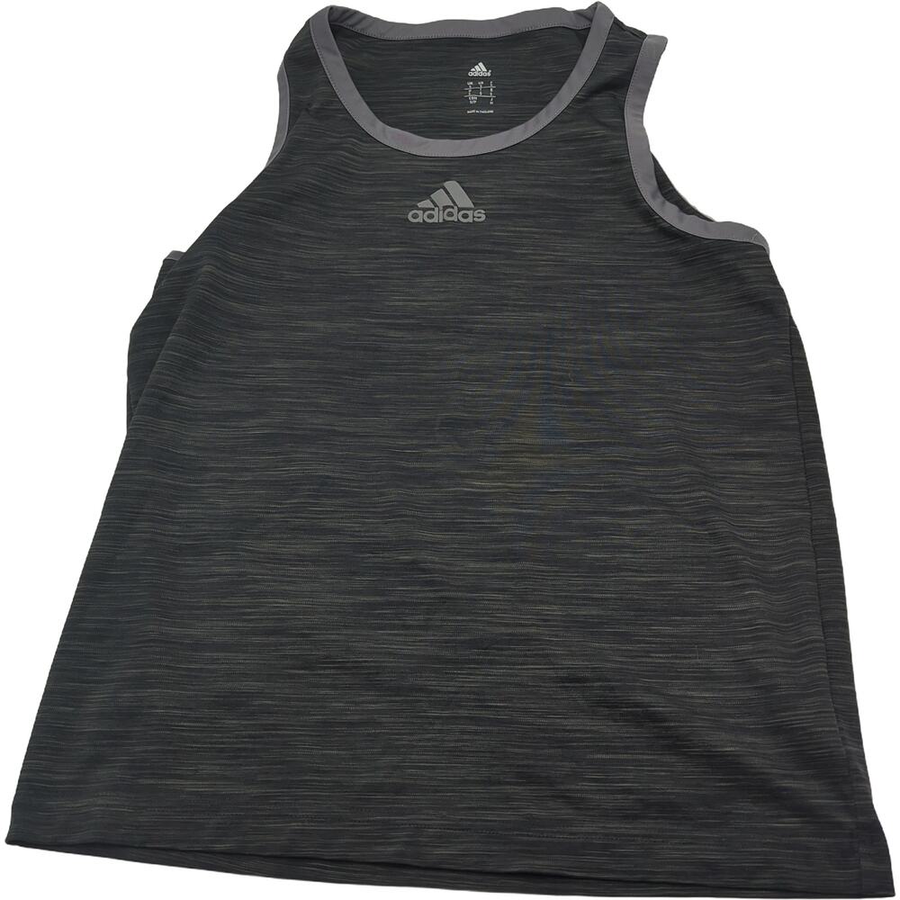adidas S Gray Women's Short Sleeve Top